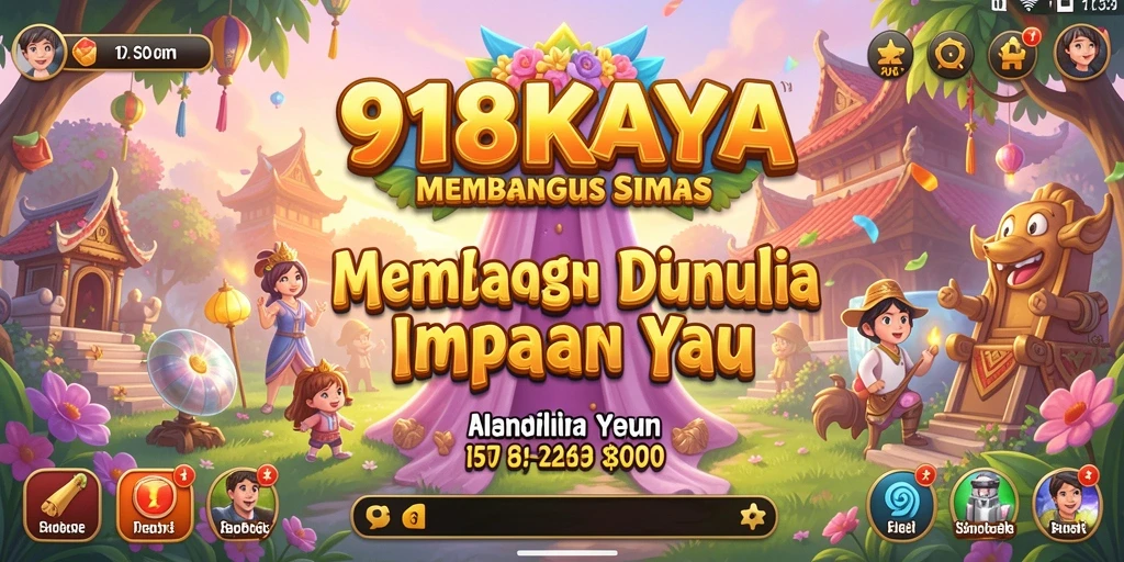 Tampilan gameplay <strong>918KAYA</strong> yang menakjubkan dan interaktif.