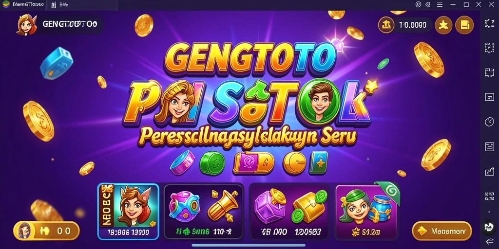 Tampilan menarik dari gameplay GENGTOTO Slot yang seru.