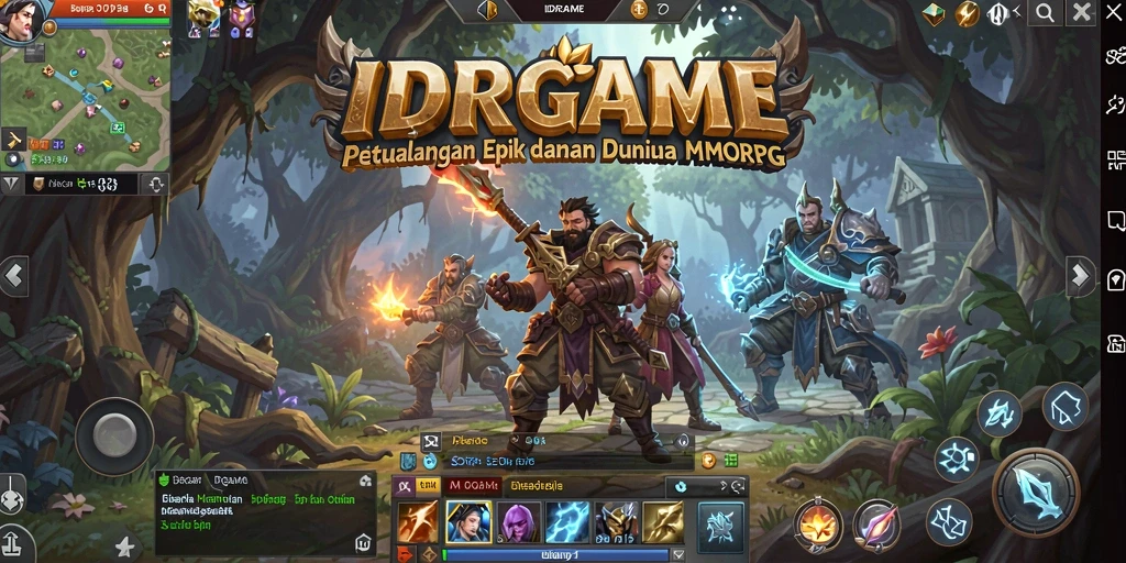 Tampilan gameplay yang memukau di dunia <strong>IDRGAME</strong>.