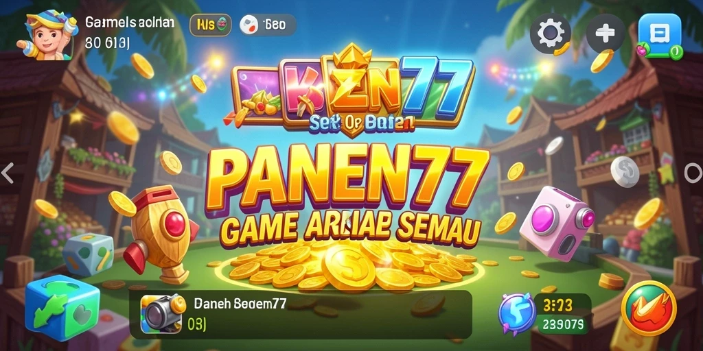 Screenshot gameplay seru PANEN77 dengan visual menarik.