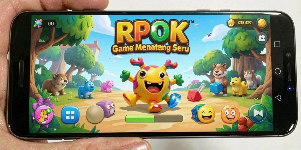 Gameplay RPOK menampilkan teka-teki yang menarik dan menantang.