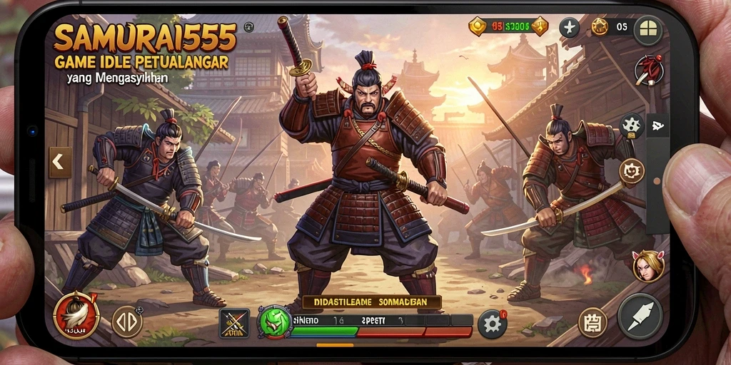 Tampilan gameplay SAMURAI555 yang menarik dan penuh aksi.