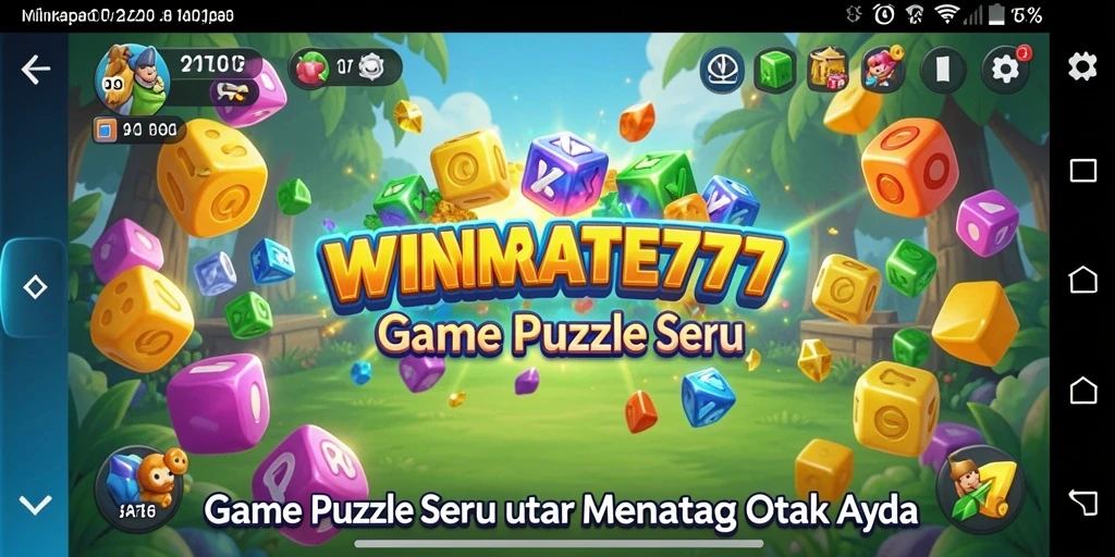 Tampilan screenshot menampilkan gameplay menarik dari WINRATE777.
